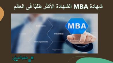 شهادة MBA الشهادة الأكثر طلبًا فى العالم